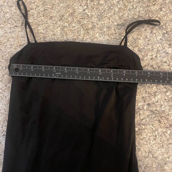 Windsor Black Rhinestone Fringe Mini Dress Size Small Party Prom - Picture 7 of 9